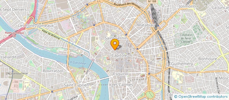 localisation de l'entreprise MONSIEUR THOMAS CUVELIER à TOULOUSE