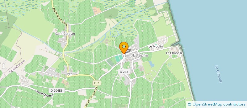 localisation de l'entreprise MONSIEUR THOMAS DA FONSECA  SAINT-ESTEPHE