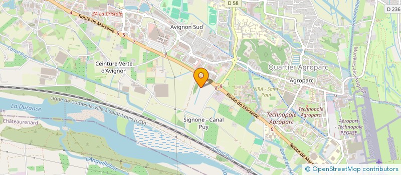 localisation de l'entreprise MONSIEUR THOMAS DA SILVA  AVIGNON