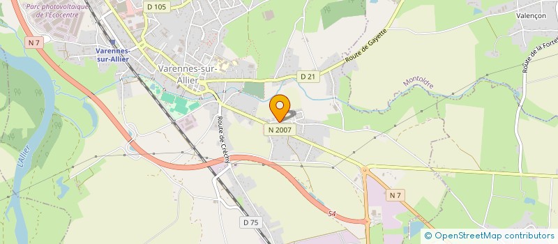 localisation de l'entreprise MONSIEUR THOMAS DA SILVA-SOARES  VARENNES-SUR-ALLIER