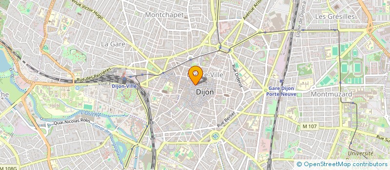 localisation de l'entreprise MONSIEUR THOMAS DAILLIEZ  DIJON