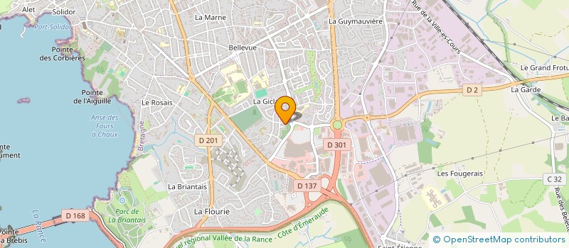 localisation de l'entreprise MONSIEUR THOMAS DALICHAMPT  SAINT-PAIR-SUR-MER