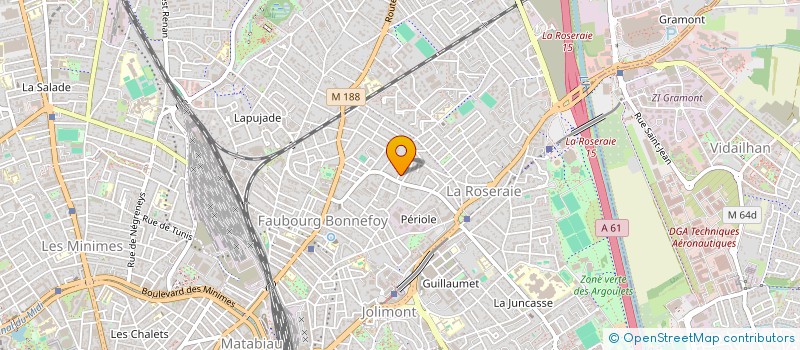 localisation de l'entreprise MONSIEUR THOMAS DALOZ à TOULOUSE