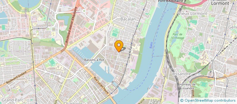 localisation de l'entreprise MONSIEUR THOMAS DAMA  BORDEAUX