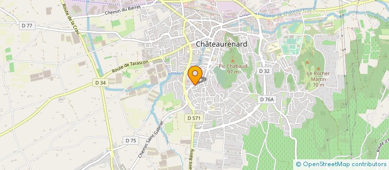 localisation de l'entreprise MONSIEUR THOMAS DAMIENS à CHATEAURENARD