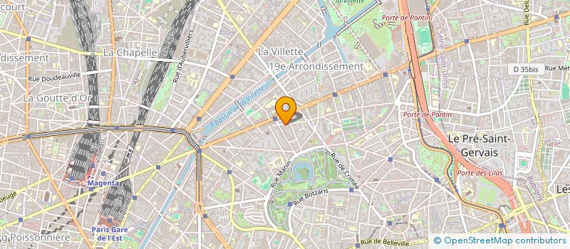 localisation de l'entreprise MONSIEUR THOMAS DAMONNEVILLE  PARIS