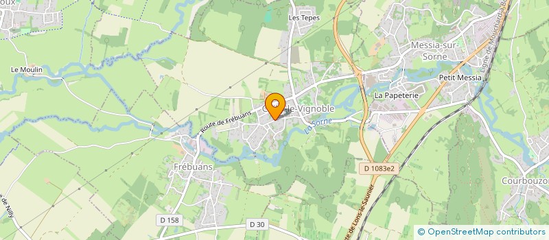 localisation de l'entreprise MONSIEUR THOMAS DANET  CHILLY-LE-VIGNOBLE