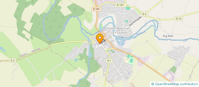 localisation de l'entreprise MONSIEUR THOMAS DAOUT  GENCAY