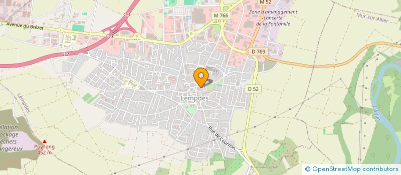 localisation de l'entreprise MONSIEUR THOMAS DARIDAN  LEMPDES