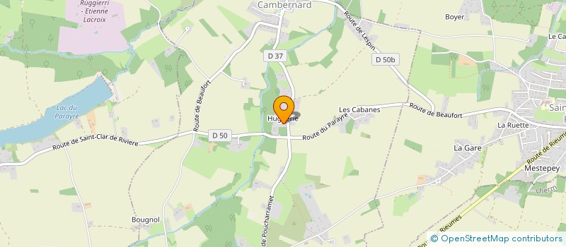 localisation de l'entreprise MONSIEUR THOMAS DAROLLES  CAMBERNARD