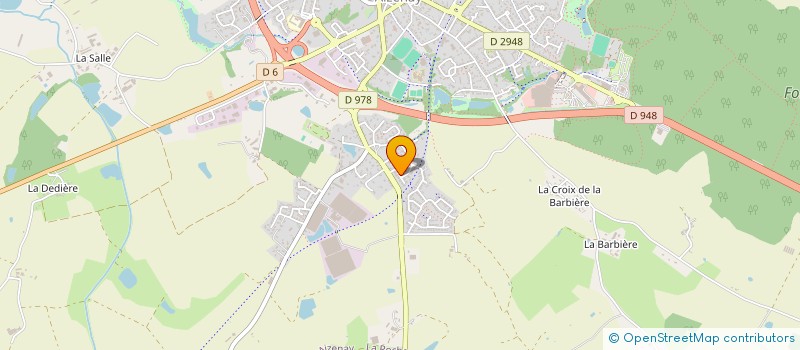 localisation de l'entreprise MONSIEUR THOMAS DARSY  AIZENAY