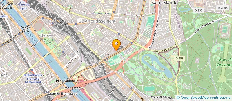 localisation de l'entreprise MONSIEUR THOMAS DARTIGUES  PARIS