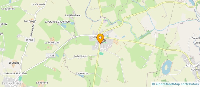 localisation de l'entreprise MONSIEUR THOMAS DASSE  ALEXAIN