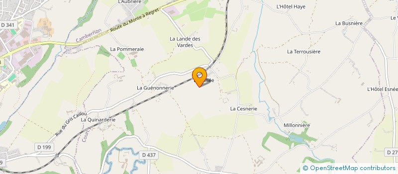 localisation de l'entreprise MONSIEUR THOMAS DATIN  COURCY