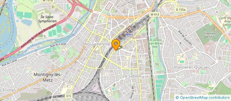 localisation de l'entreprise MONSIEUR THOMAS DAVAL  METZ