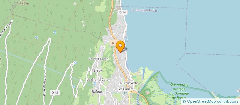 localisation de l'entreprise MONSIEUR THOMAS DAVI  LE BOURGET-DU-LAC