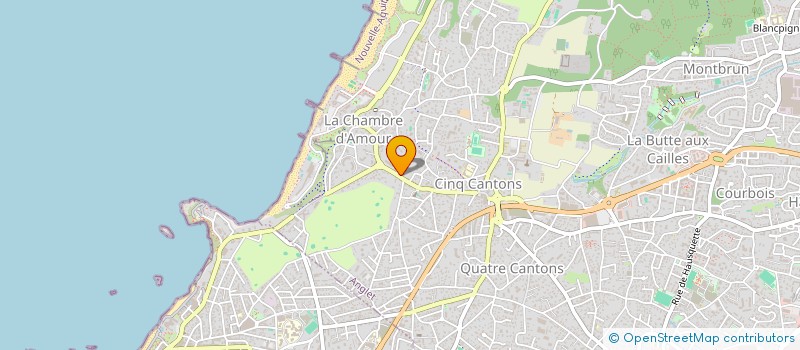 localisation de l'entreprise MONSIEUR THOMAS DE CAZES à ANGLET