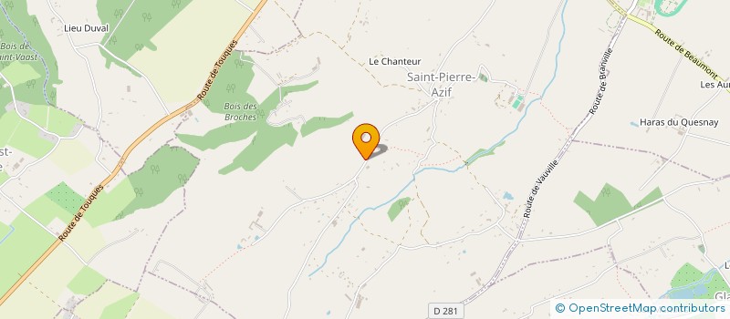 localisation de l'entreprise MONSIEUR THOMAS DE CORNIERE à SAINT-PIERRE-AZIF