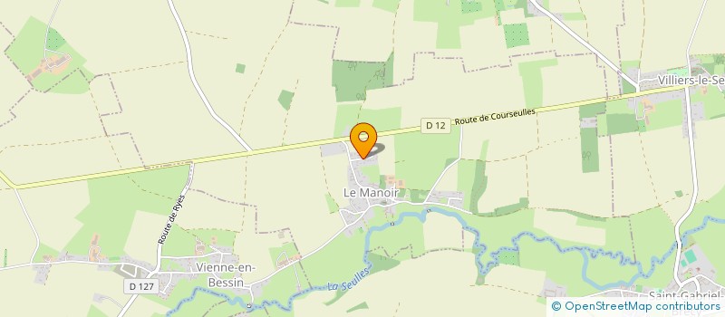 localisation de l'entreprise MONSIEUR THOMAS DE LA CRUZ  LE MANOIR