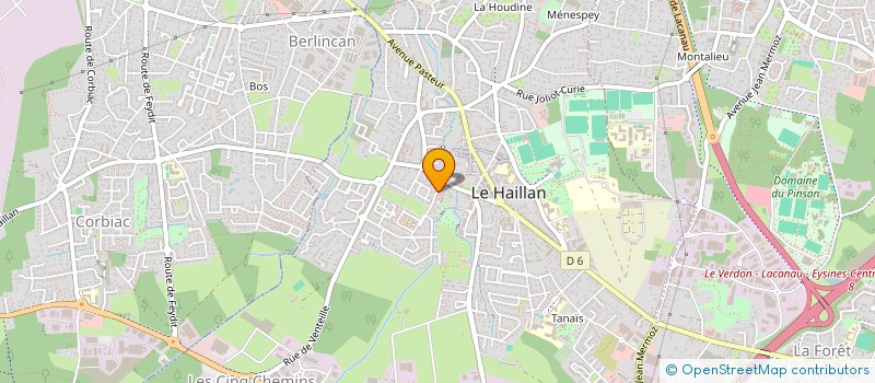 localisation de l'entreprise MONSIEUR THOMAS DE LAGANE DE MALEZIEUX à LE HAILLAN