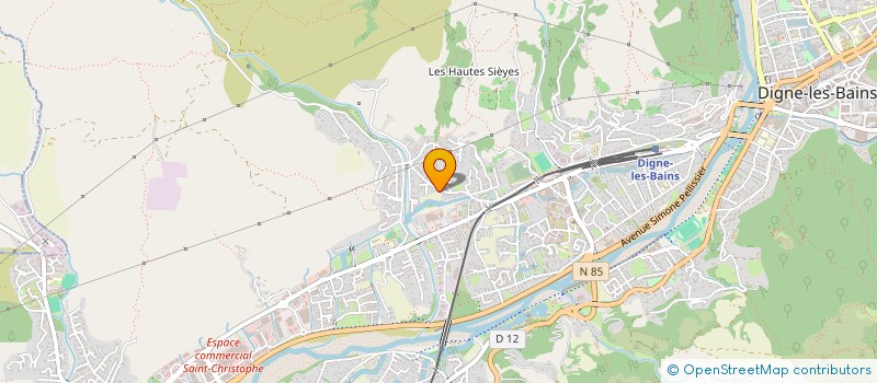 localisation de l'entreprise MONSIEUR THOMAS DE MARTINO à DIGNE-LES-BAINS