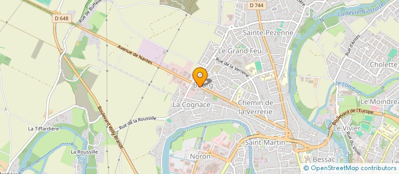 localisation de l'entreprise MONSIEUR THOMAS DE PAERMENTIER à NIORT