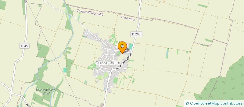 localisation de l'entreprise MONSIEUR THOMAS DE VIVEIROS  BERGHEIM