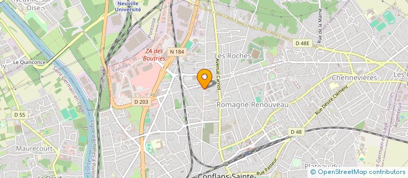 localisation de l'entreprise MONSIEUR THOMAS DE ZAEYTYDT à CONFLANS-SAINTE-HONORINE