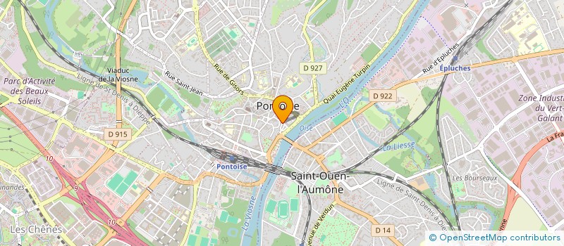 localisation de l'entreprise MONSIEUR THOMAS DEBEAUCE  PONTOISE