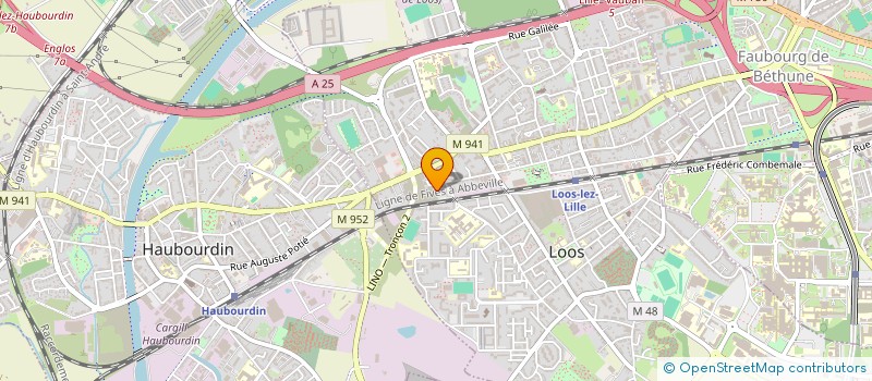 localisation de l'entreprise MONSIEUR THOMAS DEBREU  LOOS
