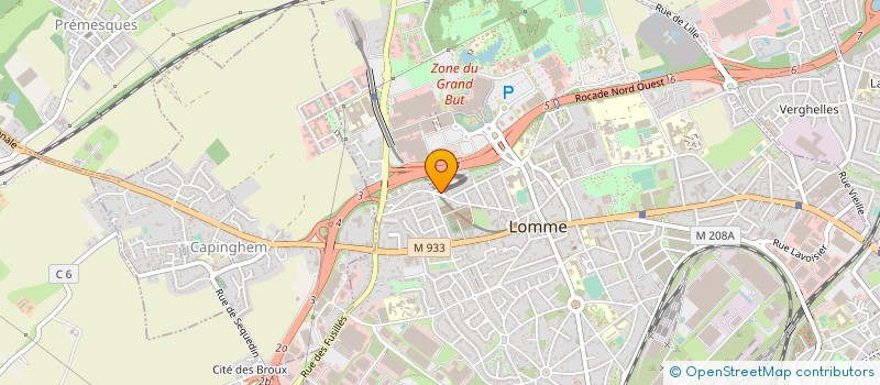 localisation de l'entreprise MONSIEUR THOMAS DECLERCK à LILLE