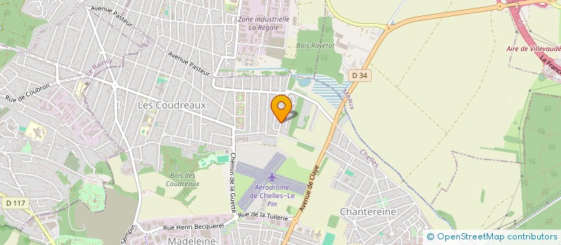 localisation de l'entreprise MONSIEUR THOMAS DECLERCK  CHELLES