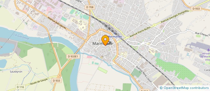 localisation de l'entreprise MONSIEUR THOMAS DECLERCQ à MARMANDE