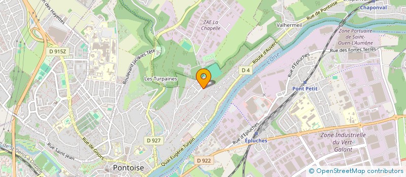 localisation de l'entreprise MONSIEUR THOMAS-DEEPAK COURCOUX  CERGY