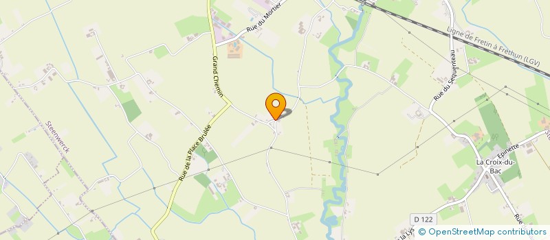 localisation de l'entreprise MONSIEUR THOMAS DEFRANCE  STEENWERCK