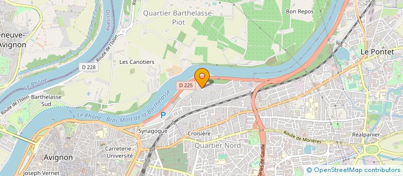 localisation de l'entreprise MONSIEUR THOMAS DEGAND  AVIGNON