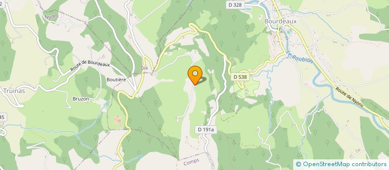 localisation de l'entreprise MONSIEUR THOMAS DEL CESTA  BOURDEAUX