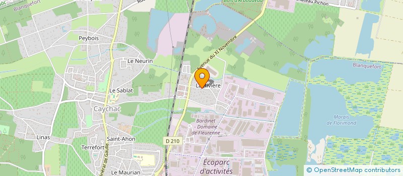 localisation de l'entreprise MONSIEUR THOMAS DELAS  LE BOUSCAT