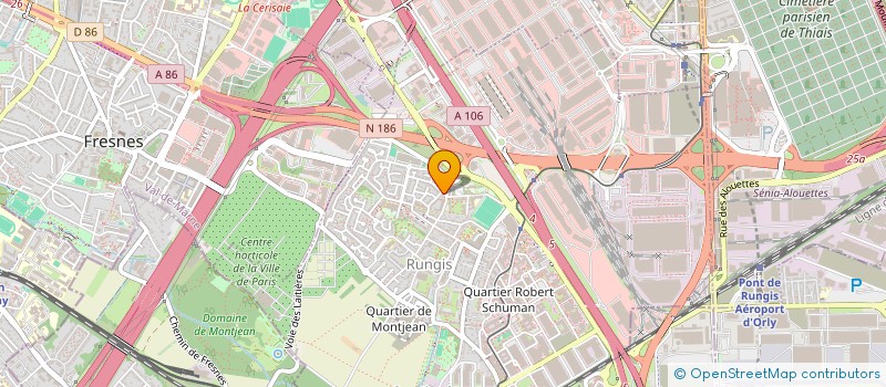 localisation de l'entreprise MONSIEUR THOMAS DELATTRE  RUNGIS