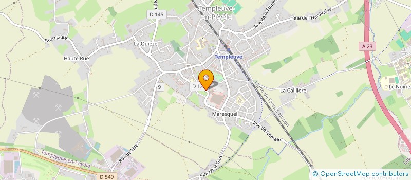 localisation de l'entreprise MONSIEUR THOMAS DELDYCKE  TEMPLEUVE-EN-PEVELE