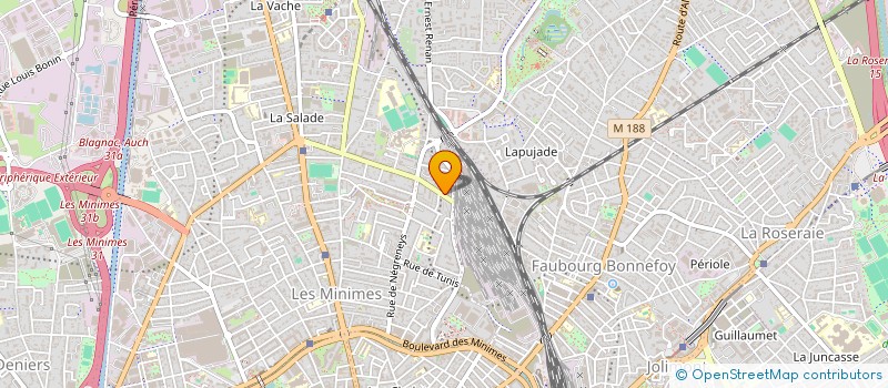 localisation de l'entreprise MONSIEUR THOMAS DELERIS  TOULOUSE