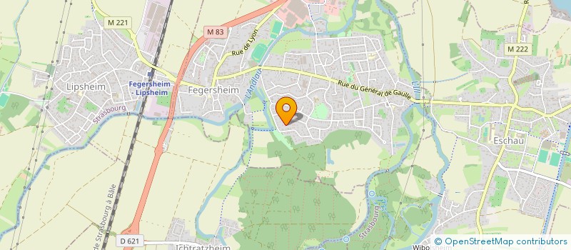 localisation de l'entreprise MONSIEUR THOMAS DELFOUR  FEGERSHEIM