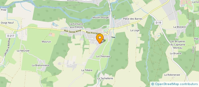 localisation de l'entreprise MONSIEUR THOMAS DELHOMME  DRUYE