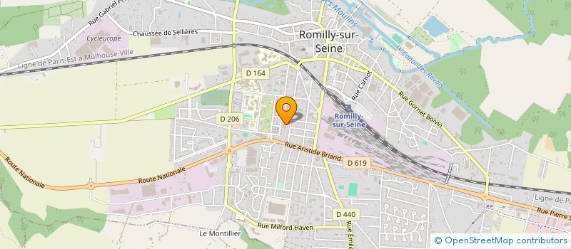 localisation de l'entreprise MONSIEUR THOMAS DELMAS à ROMILLY-SUR-SEINE