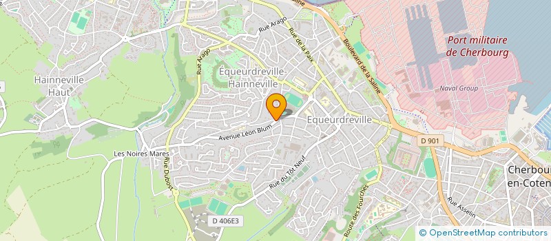 localisation de l'entreprise MONSIEUR THOMAS DELORME  CHERBOURG-EN-COTENTIN