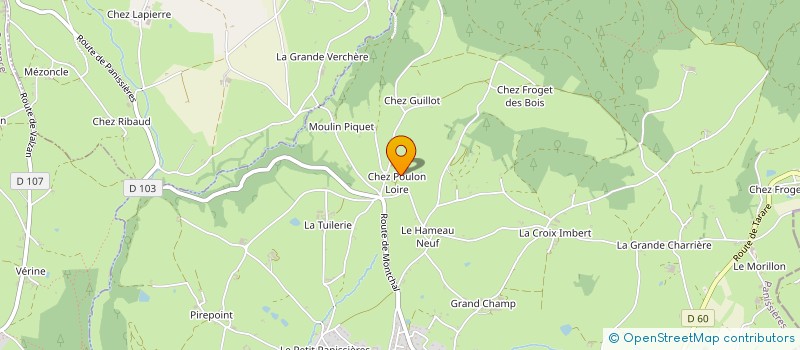 localisation de l'entreprise MONSIEUR THOMAS DELZENNE  PANISSIERES