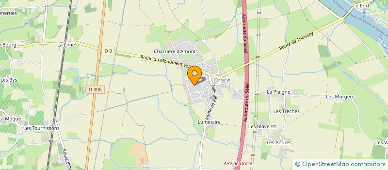 localisation de l'entreprise MONSIEUR THOMAS DEMAISON  DRACE