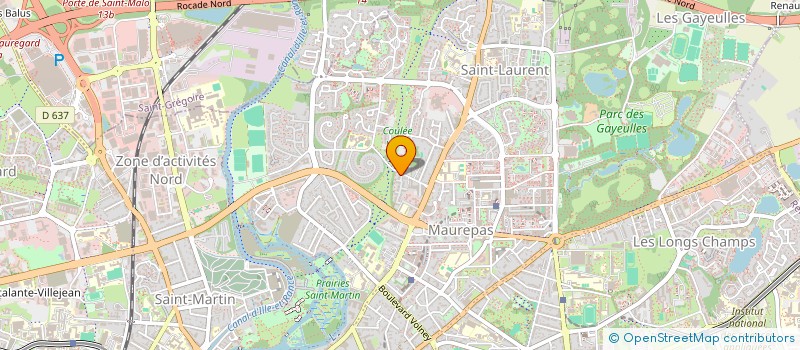 localisation de l'entreprise MONSIEUR THOMAS DEMERSEMAN  RENNES