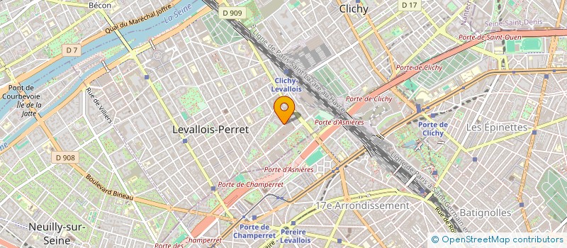 localisation de l'entreprise MONSIEUR THOMAS DEMI à LEVALLOIS-PERRET