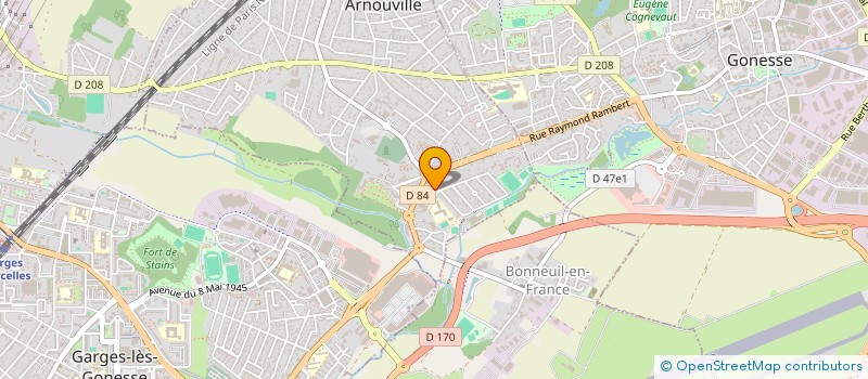 localisation de l'entreprise MONSIEUR THOMAS DEMIRCI  ARNOUVILLE